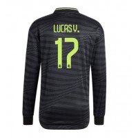 Real Madrid Lucas Vazquez #17 Fotballklær Tredjedrakt 2022-23 Langermet